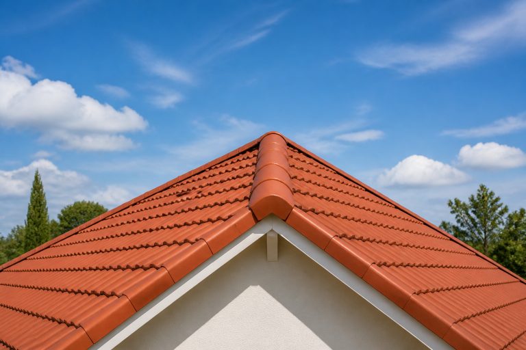 La tuile faîtière : protection essentielle de votre toiture