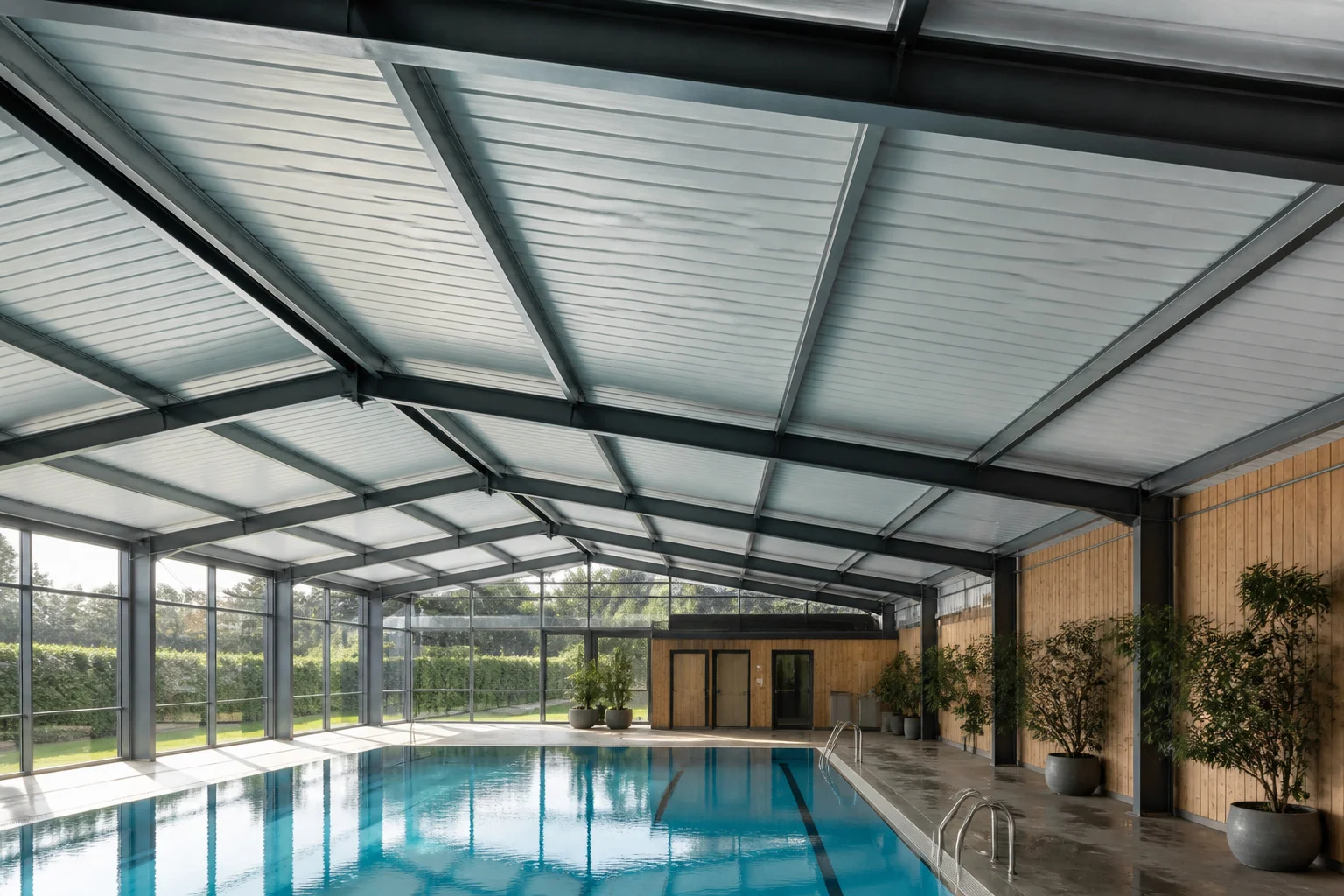 Bac acier anti condensation : protégez votre toiture