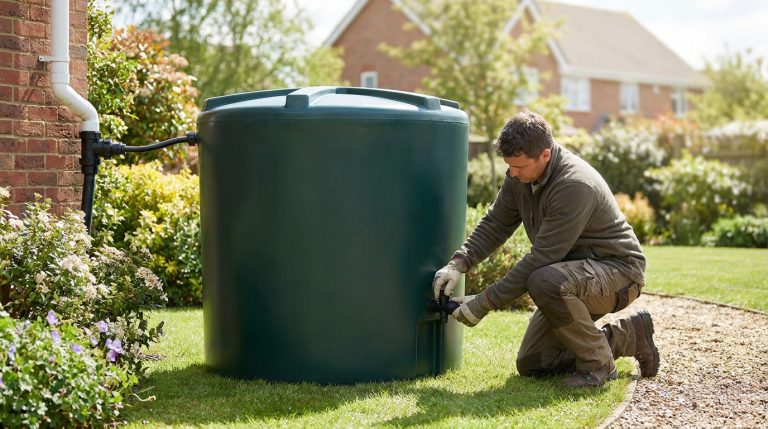 Installer un récupérateur eau 1000l : le guide de pose