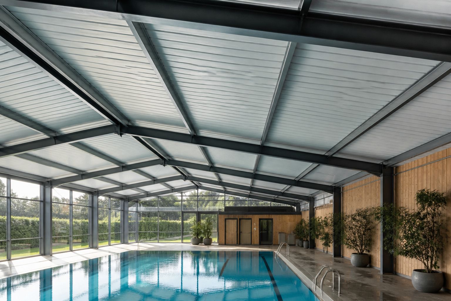 Bac acier anti condensation : protégez votre toiture
