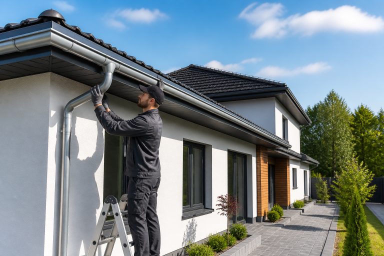 Pose gouttière aluminium : étapes clés pour un système pérenne