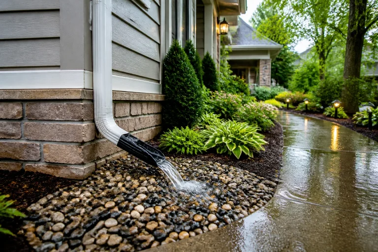 Drainage eau pluie gouttière : protégez votre maison