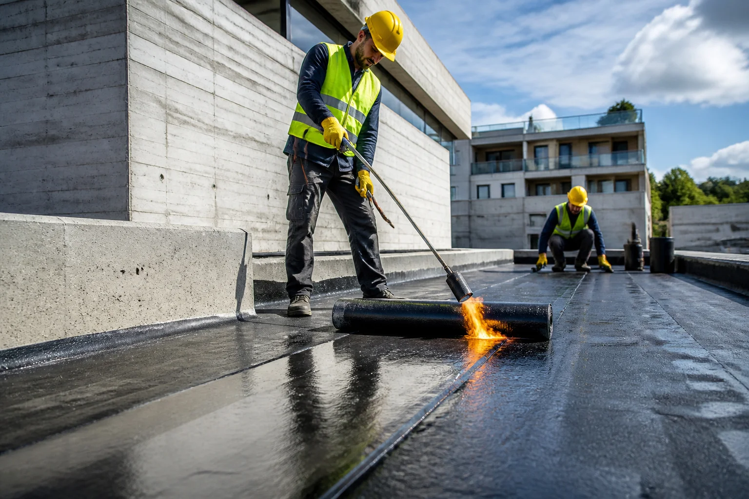 Le bitume pour une étanchéité fiable et durable