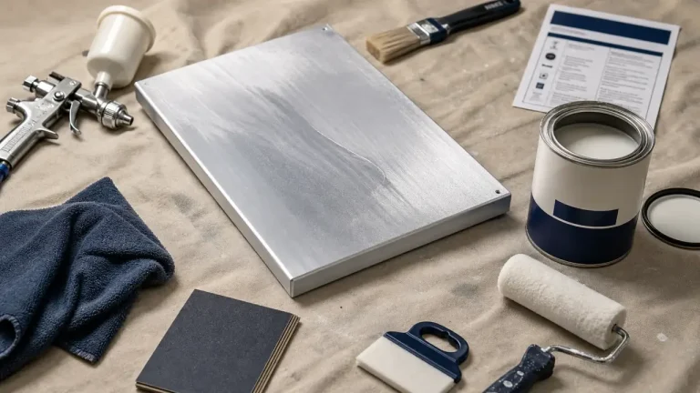 Peinture sur aluminium extérieur : primaire, 2 couches et erreurs qui font décoller la finition