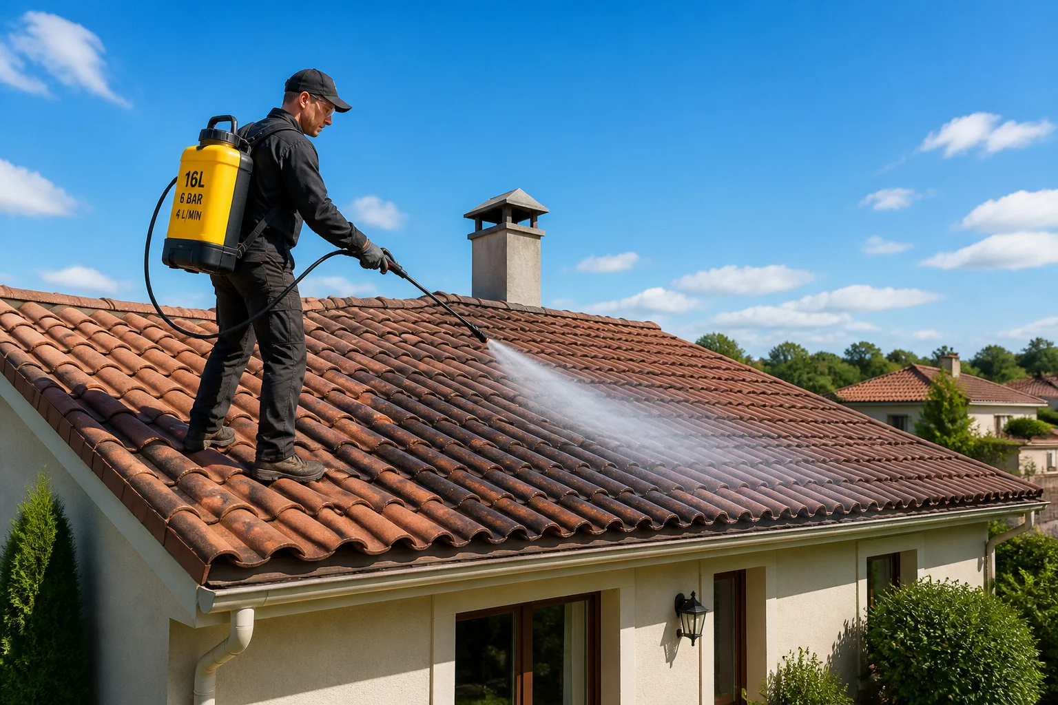Pulvérisateur toiture : critères essentiels professionnels