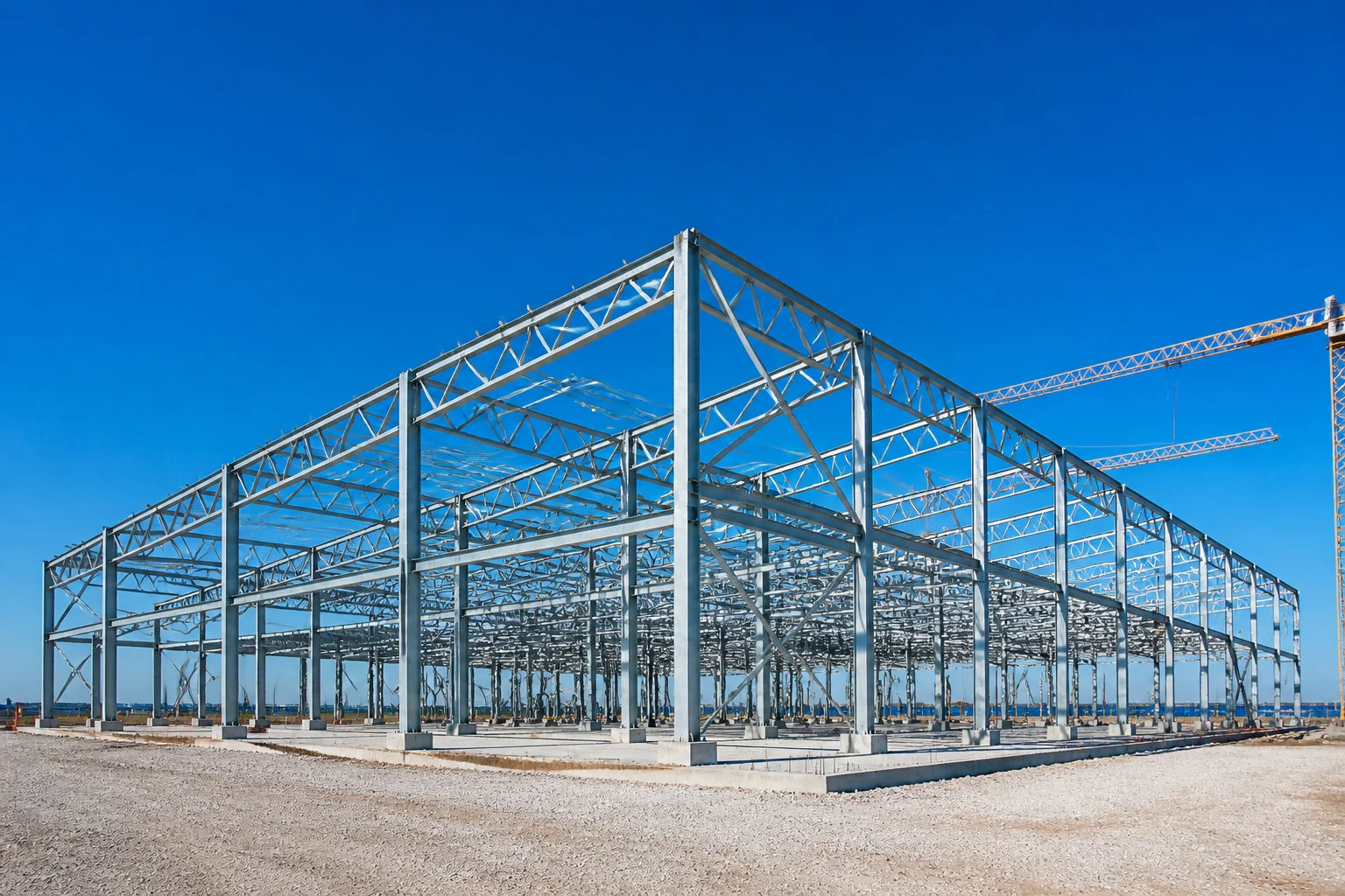 Charpente métallique : solidité et rapidité pour projets