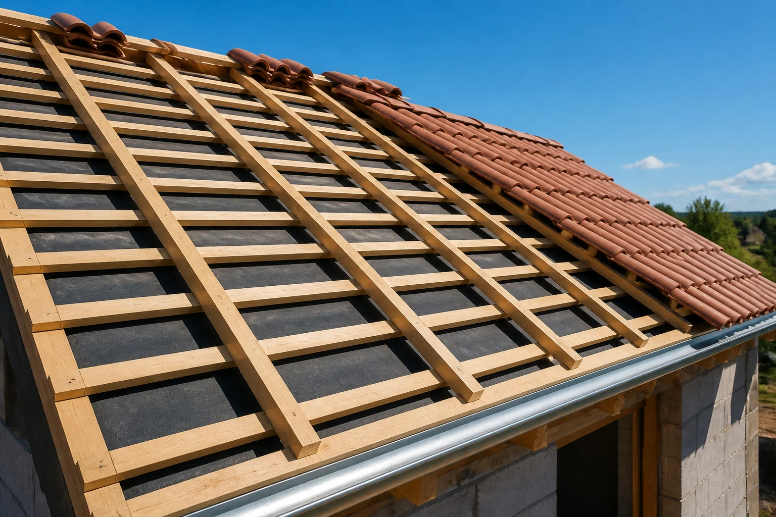 Contre lattage : l&rsquo;atout essentiel pour une toiture saine