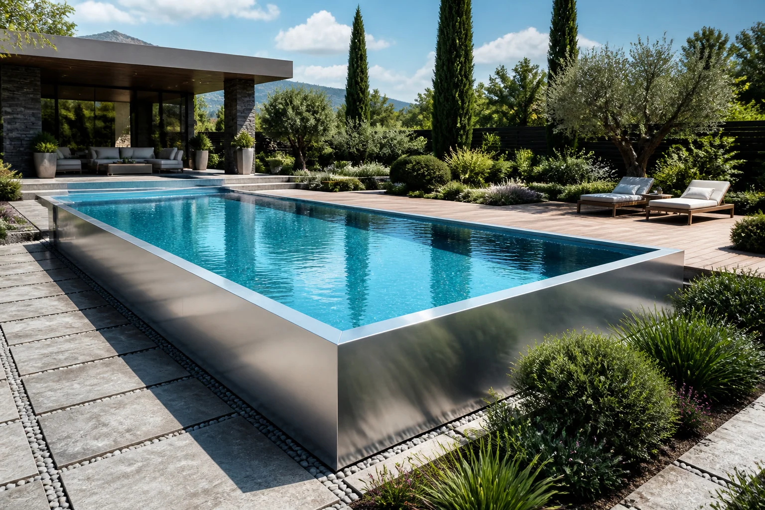 Piscine aluminium : résistance, installation aisée en 2026
