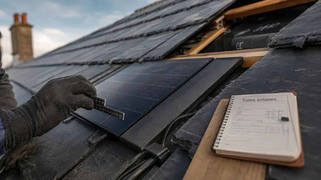 Tuile solaire : produire de l’électricité sans dénaturer la toiture